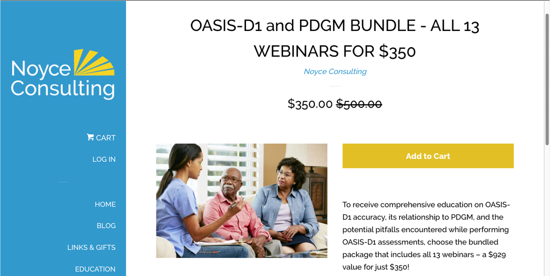Just $350 for Entire OASIS-D1 and PDGM Web Series – Closeout Price